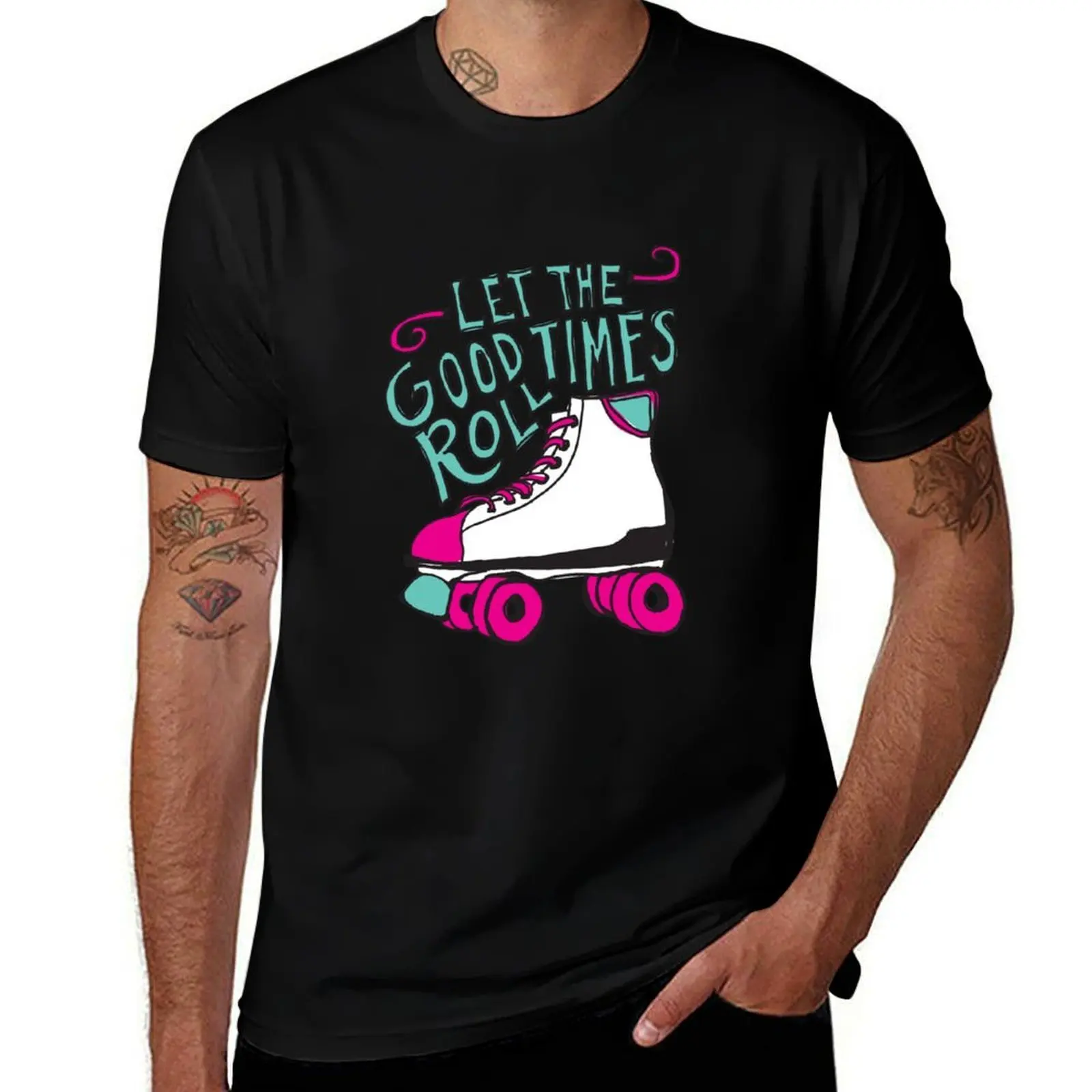

Let the Good Times Roll T-Shirt No Iron Casual Short Sleeve Top