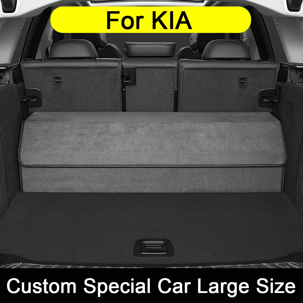 

Custom Car Trunk Organizer Box Large Capacity Folding Multiuse Storage Bag For KIA RIO Sorento K3 K4 K5 K7 K9 Opirus Sportage R