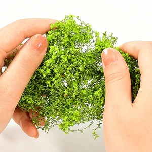 Lá bông thu nhỏ, lá rau, vật liệu DIY, cảnh quan vi mô, thực vật tường bố trí, bộ dụng cụ diorama phụ kiện 12 Bộ phận Diorama bán hàng chính - №11