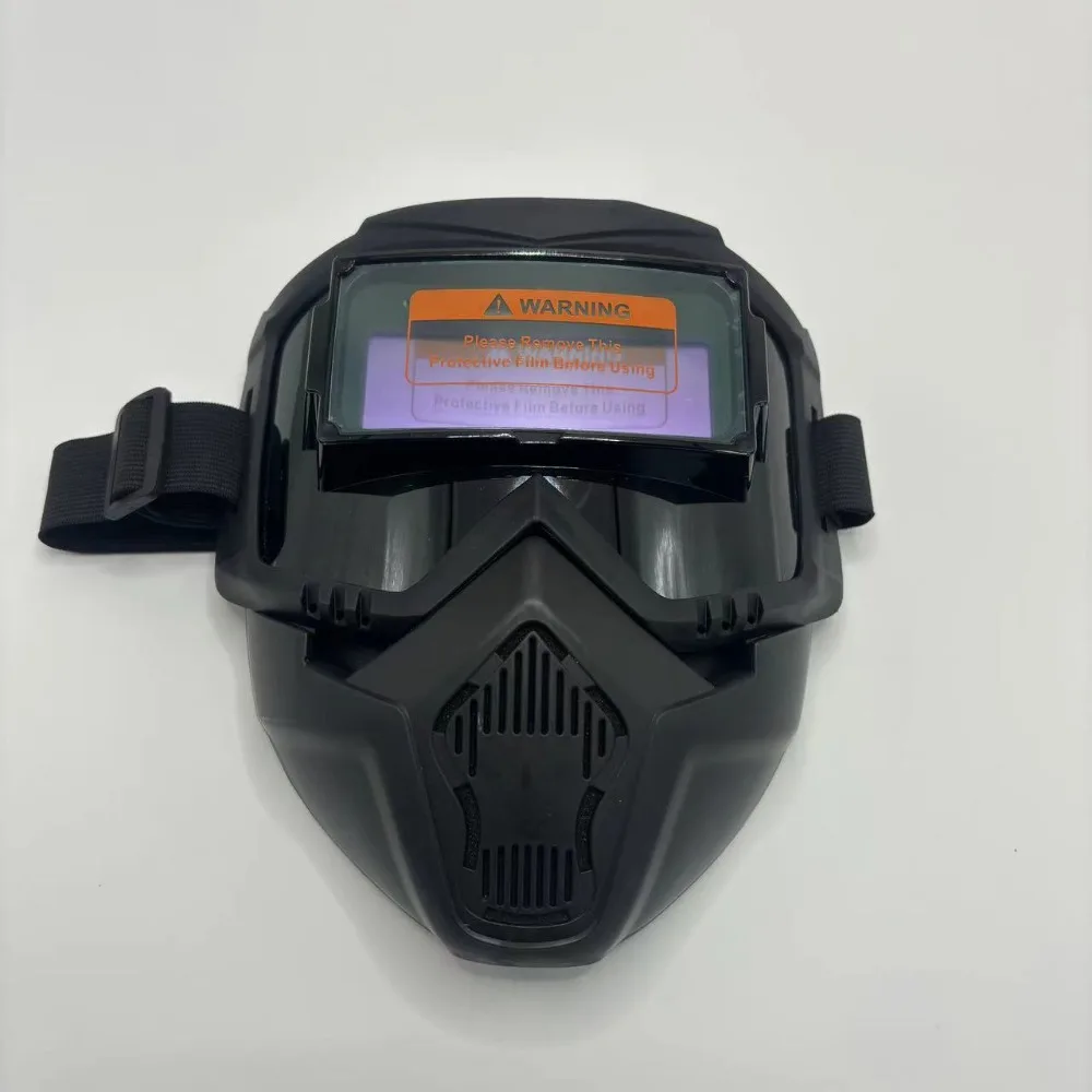 

Auto Darkening Welding Glasses Adjustable Band Detachable Face Shield Impact Resistant Split Type Face Protector
