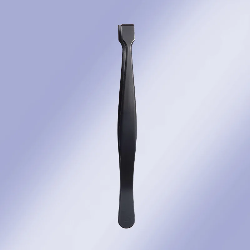 1 قطعة ملاقط عيون المهنية عالية الدقة المحمولة السفلى رمش خاص الملقط DIY بها بنفسك الرموش قضيب أدوات ماكياج