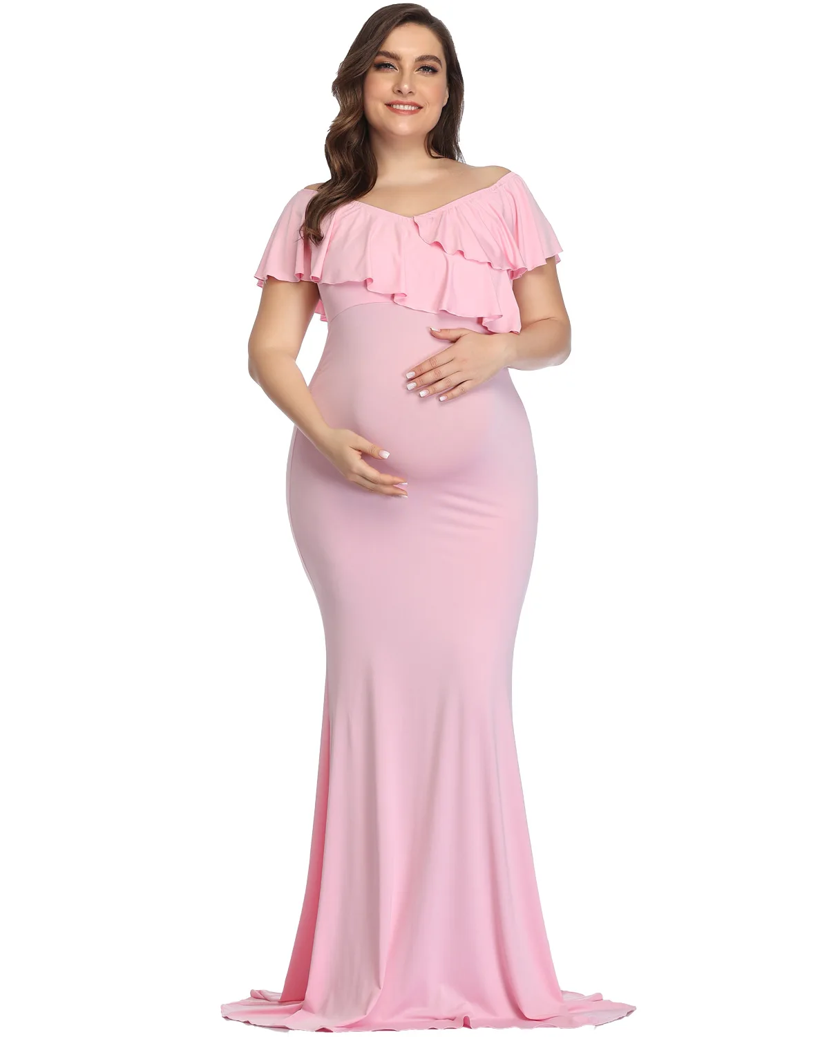 New Pregnant Maternity Dresses For Pregnancy Pregnant Clothes Beautiful Women Sexy Photo Shoot Photography Props Clothing Dresse