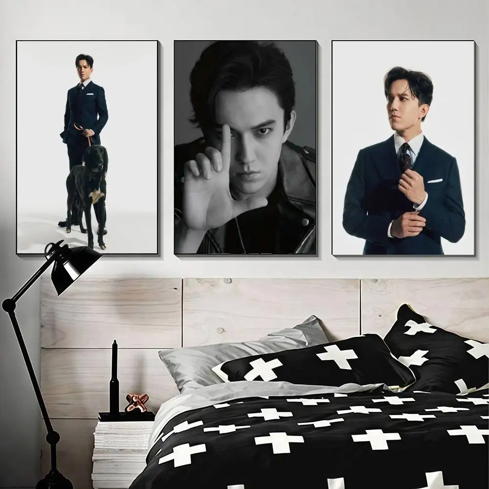 hot D-Dimash Kudaibergen KUN Sleek and sophisticated poster sticker, perfect for living rooms, bedrooms, hallways, pubs, bistros