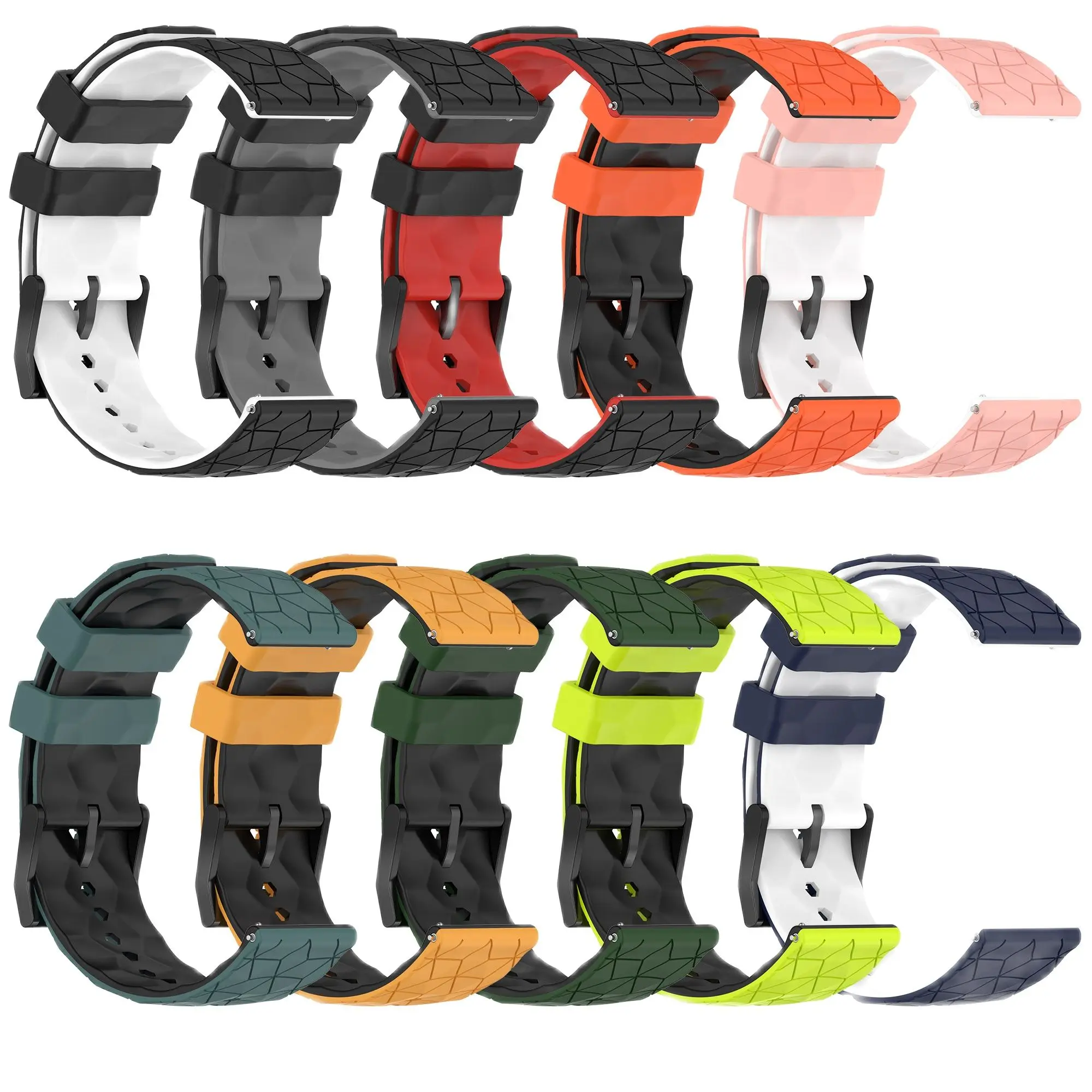 Watchband Silicone Band For Redmi Watch5 Lite Active Soft Sport Strap For Xiaomi Watch S4 S3 S2 S1 Mi Color 2 Bracelet Quick Fit