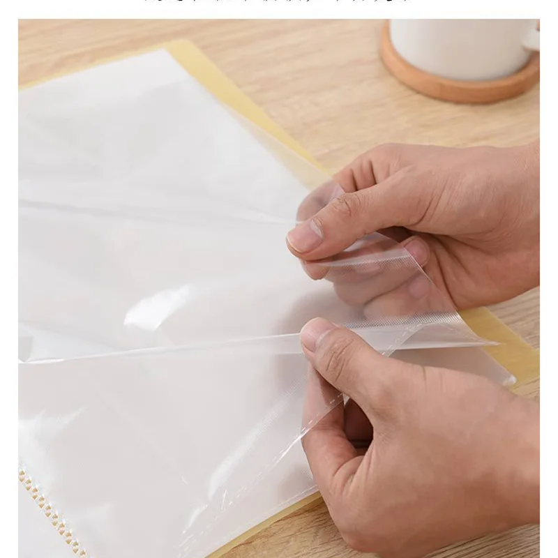 A3 Display Book 40/60 Pages 8K Transparent Insert Folder Drawing Album Art Sketch Documents File Bag Folder