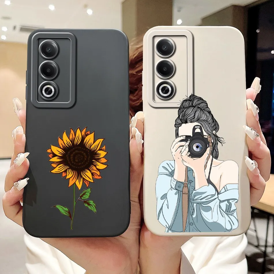 For OPPO A3 Pro 2024 Cute Printing Phone Case For Oppo A3 Pro 5G CPH2639 Soft Silicone Shockproof Cases