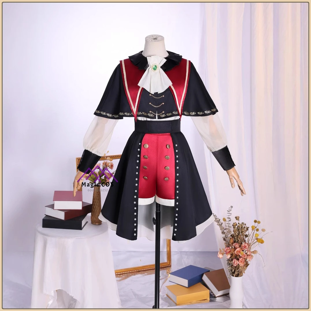 

Anime BanG Dream! AveMujica Wakaba Mutsuki Cosplay Costume Anime Style Full Set High Quality Role Playing Clothes (Female)