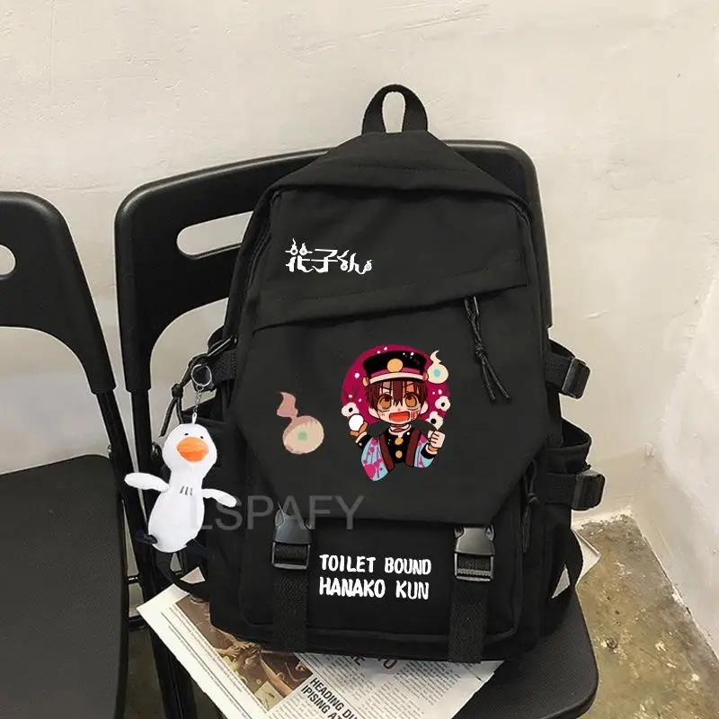 Toilet-bound Jibaku Shounen Hanako-kun Backpack Teenage Girls Boys School Bags Nylon Backpack Women Shoulder Bag Anime Mochilas