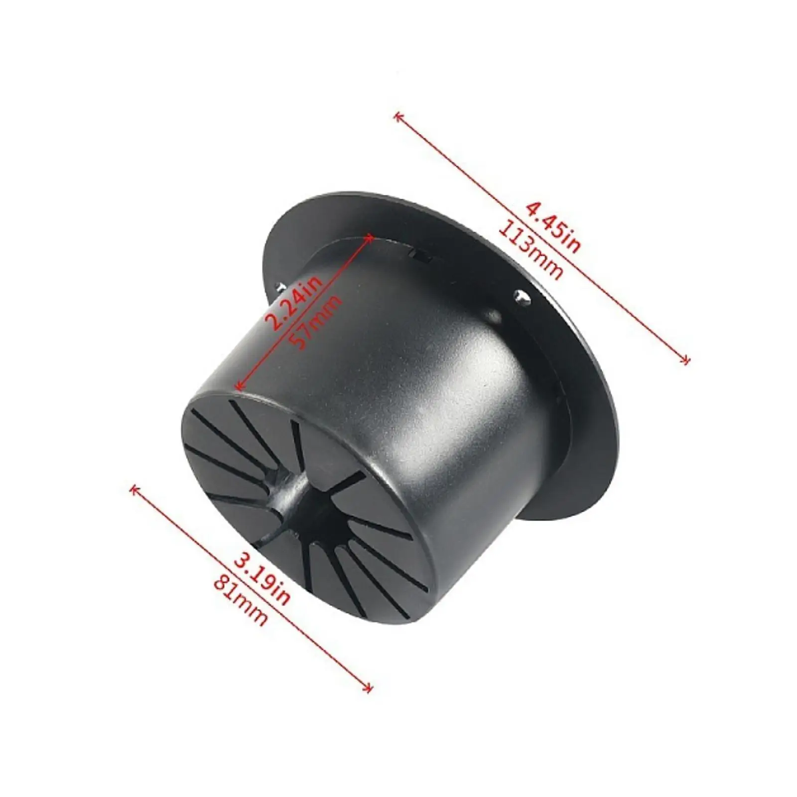 Electric Cable Hatch with Screws RV Electrical Door Cover PE Plastic for Trailer Wiring Kit Replacement