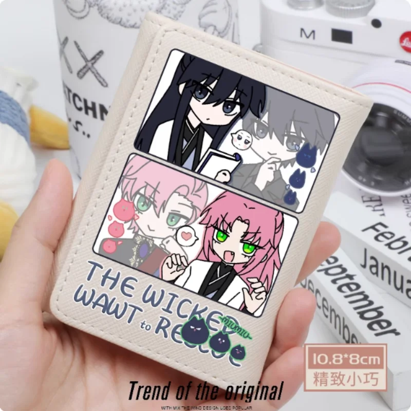 

Anime The Wicked Want to Rescue Fashion Wallet PU Purse Card Holder Hasp Money Bag Cosplay Gift B2388