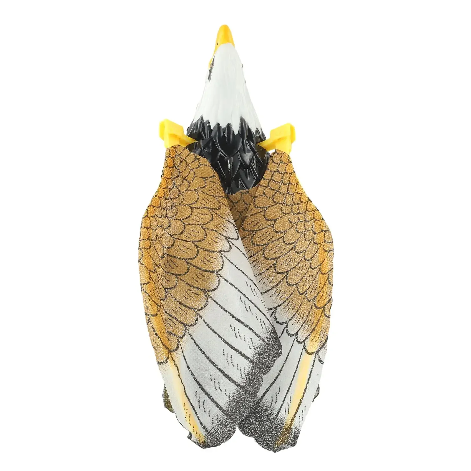 Pájaro volador halcón eléctrico, granja disuasoria, fácil de instalar, caza, jardín, señuelo, águila colgante