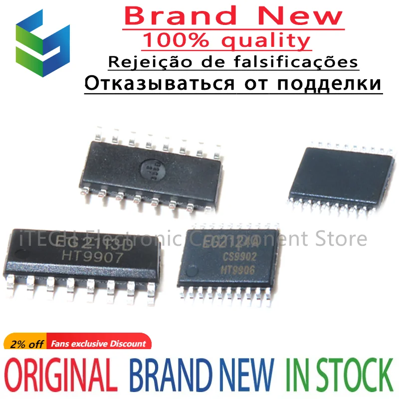 5Pcs 100% New EG2136 SOIC-28 SOP28 EG2113D SOIC-16 SOP16 EG2124A QSOP-16 QFN-24 Driver Chip Brand New Original Chips Ic