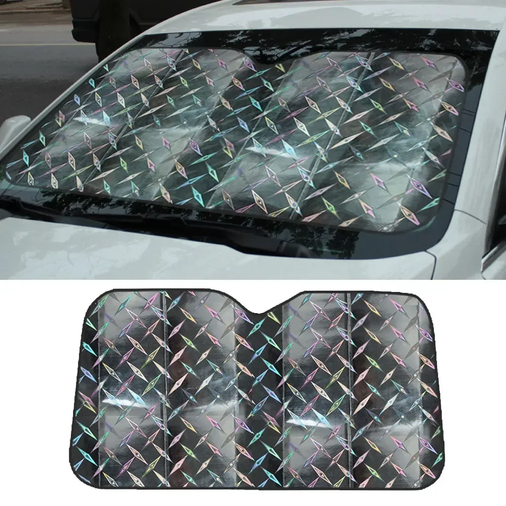 

1pc Portable Car Windshield Cover Sunshade Front File Thickening Season Sun Shade Car Auto Universal Parts for SUV Off-road