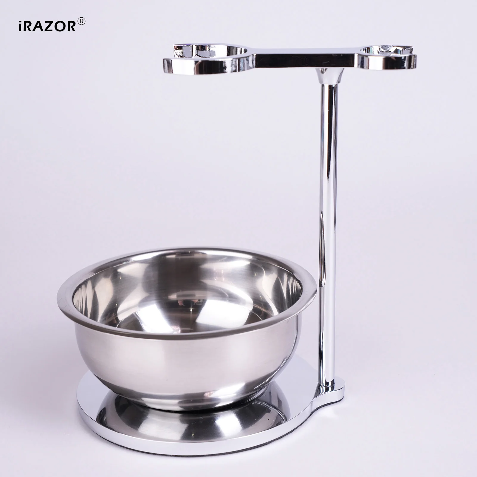 iRAZOR mannen Scheren Scheermes en Borstel Standhouder Baard Zeepkom Grooming Accessoire-Man Baard Zorg Scheerapparaat Tool