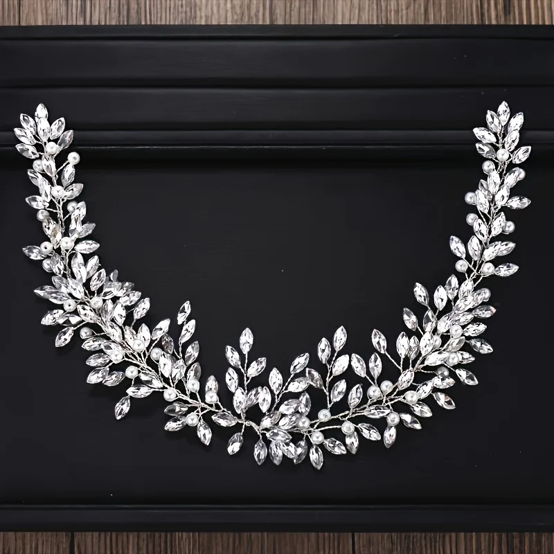 

Luxury Crystal Headband Tiara Party Rhinestone Hair Vine Band Hairband Tiara Bridal Wedding Hair Accessories Jewelry Crown Gift