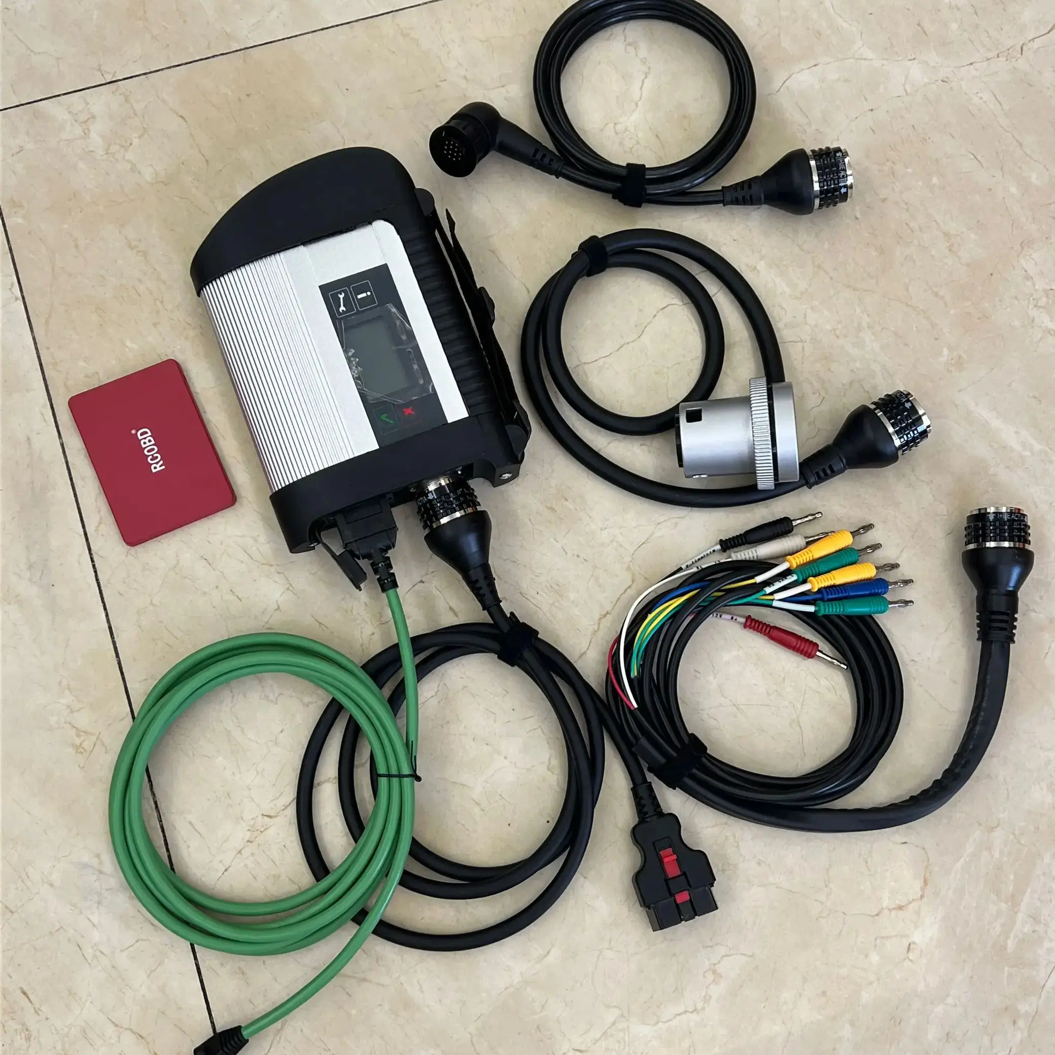 

A + MB STAR C4 SD Compact Doip Protocol Wi-Fi Connect для автомобилей Mercedes, грузовиков, автобусов, программного обеспечения, версия 09.2023 с HHTwin/X/DAS/EPC