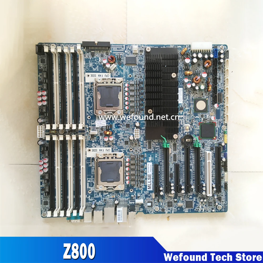 

Workstation Motherboard For HP Z800 X58 LGA1366 Support X56 Series CPU Mainboard 591182-001 460838-003