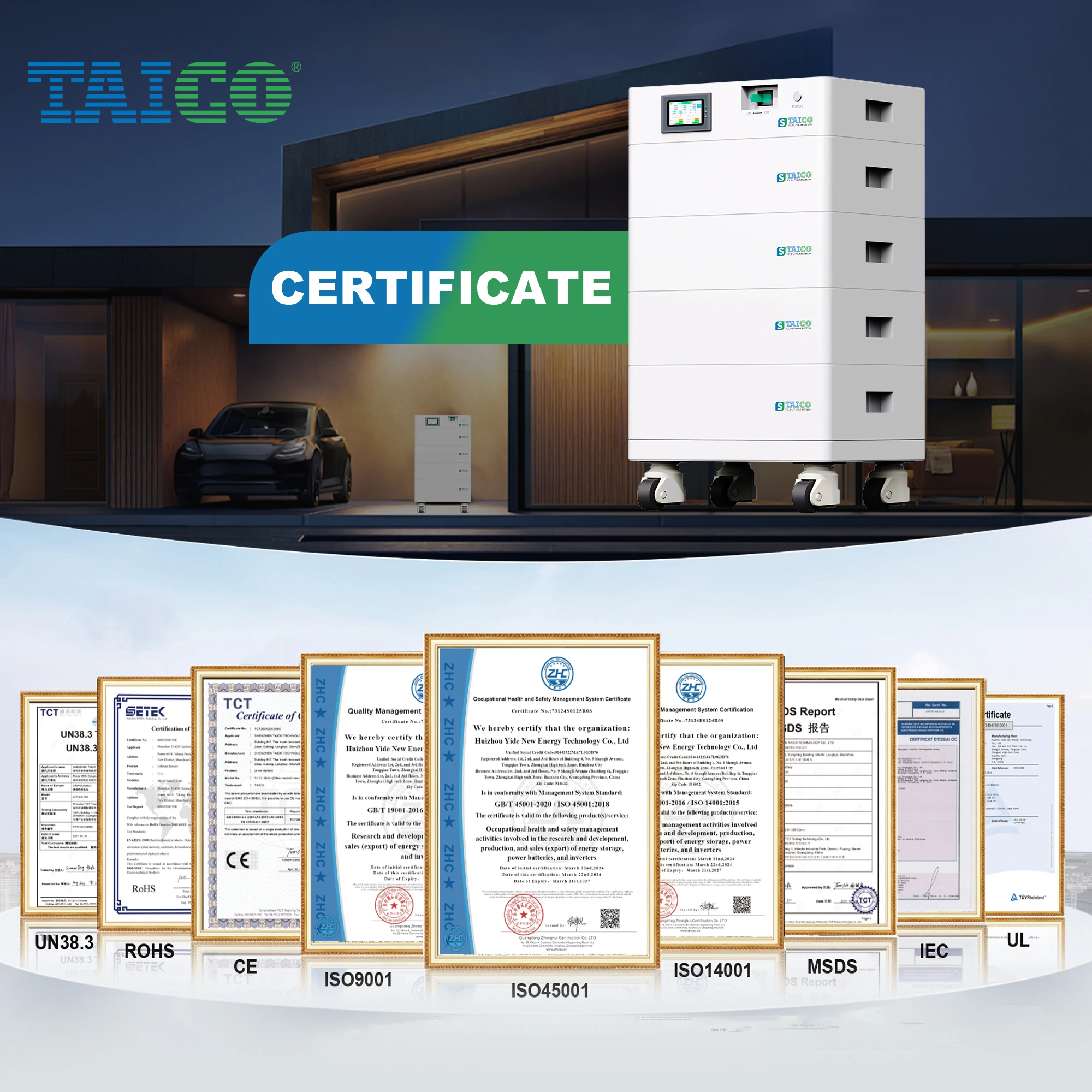 High Safety White 100Ah 20kwh 25kwh 30kwh 40kwh 50kwh High Voltage Stackable Energy Storage Battery With High Compatability