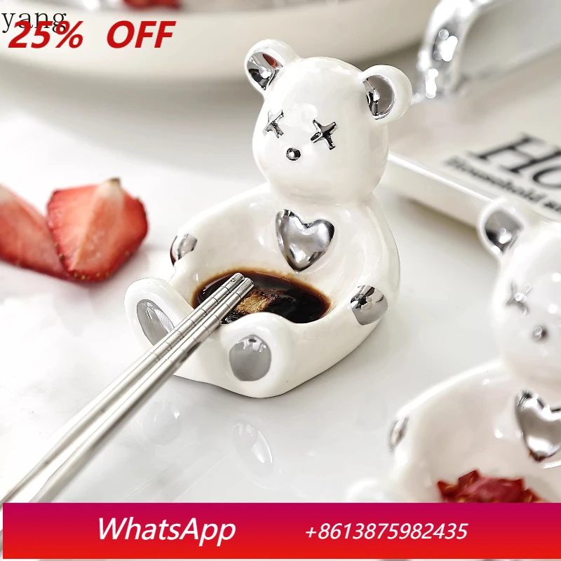 

LMM light luxury ceramic chopstick holder chopstick holder household tableware creative exquisite dining table