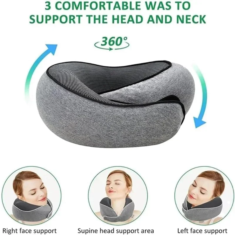 2024 New Flyhugz Neck Pillow, Flyhugs Neck Travel Pillow, Flyhugs Neck Pillow, Wander Plus Travel Pillow