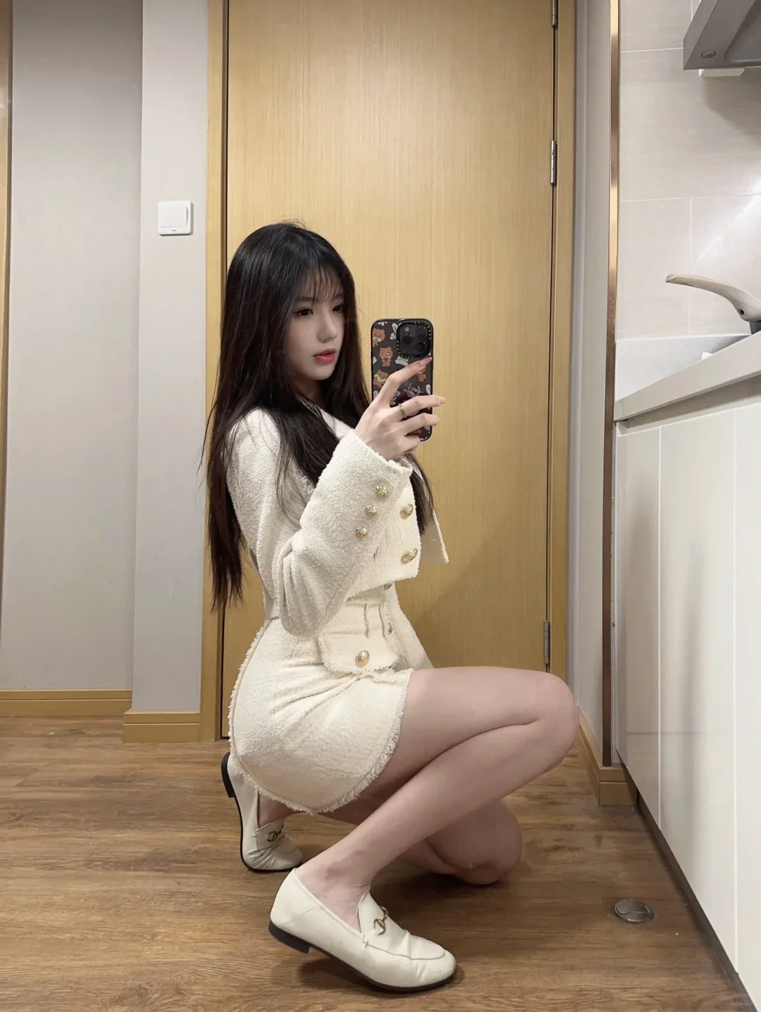 ชุดเซ็ต 2 ชิ้น สไตล์วินเทจฝรั่งเศส สำหรับผู้หญิง ดีไซน์พู่ห้อย เสื้อโค้ท+เดรสลำลองเอวสูง แฟชั่นเกาหลีสุดชิค ยอดนิยมในฤดูใบไม้ร่วง