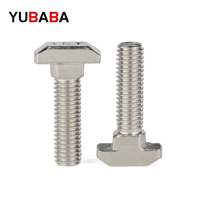 M5 M6 M8 T Hammer Head T Bolt Aluminum Connector T head bolts Screws for 20/30/40/45 Aluminum Profiles