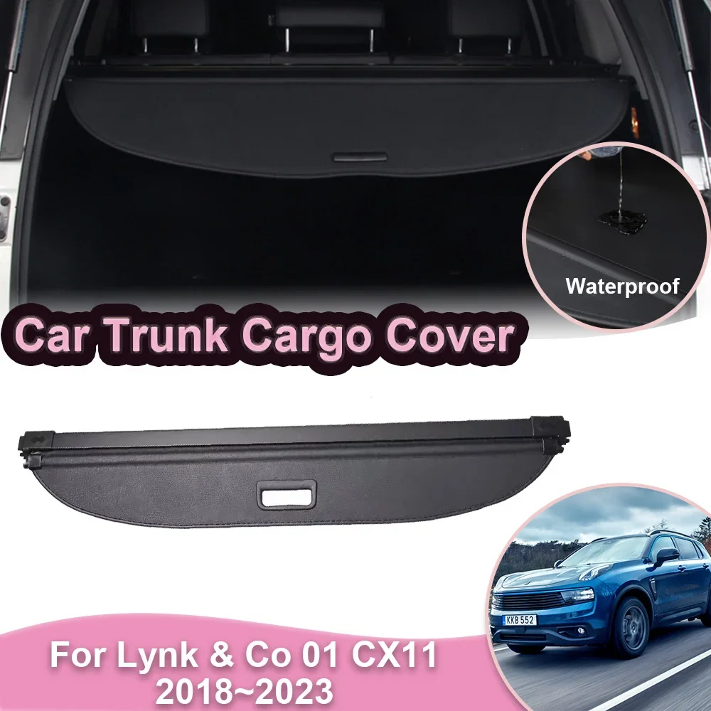 

Car Trunk Cargo Cover for Lynk & Co 01 CX11 2018~2023 Rear Partition Board Luggage Privacy Shield Shade Curtain Blind Accessorie