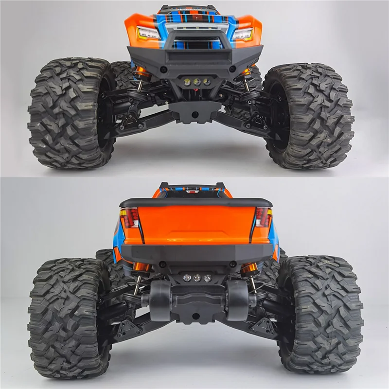 금속 충격 타워 전면 및 후면 높이 조절 충격 마운트, 1/10 RC 크롤러 TRAXXAS MAXX WideMAXX, 4 개