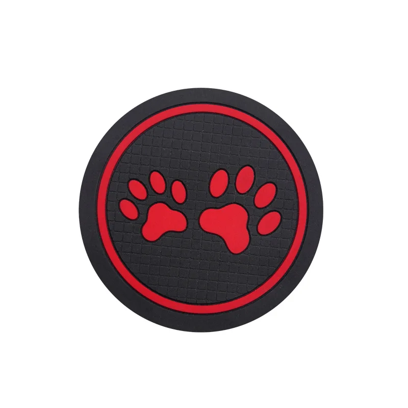 

Car water cup pad, storage pad, circular cartoon interior decoration product