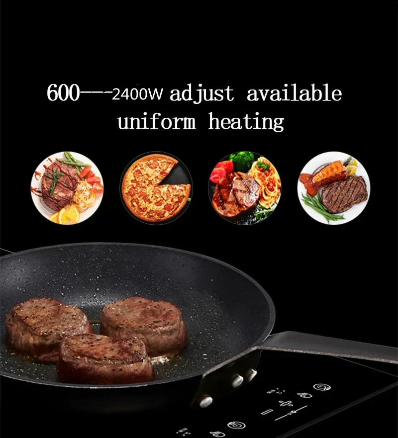 Hot SalesBuilt-in Induction Cooker Touch Screen Induction Cooker 4 Plate Burner Electric Induction Cooker