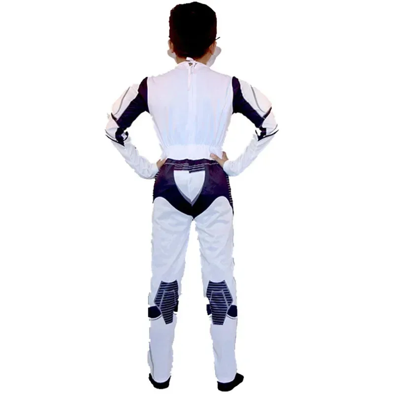 جديد ★   أزياء الأطفال ستار آند وورز دارث فيدر ستورم تروبر التأثيرية بذلة خوذة قناع الصبي البدلة جزء الهالوين ★   2025 تشي ☆