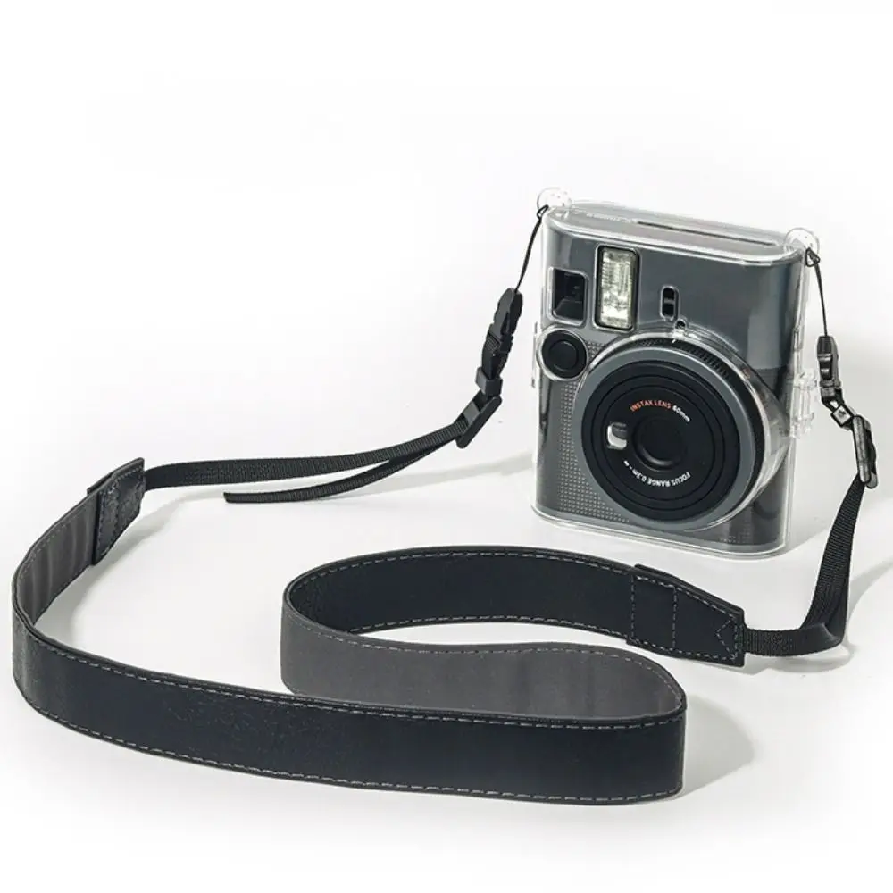 

Transparent Instant Camera Cover Crystal with Shoulder Strap Protective Shell Anti Scratch for Fujifilm Instax Mini 41