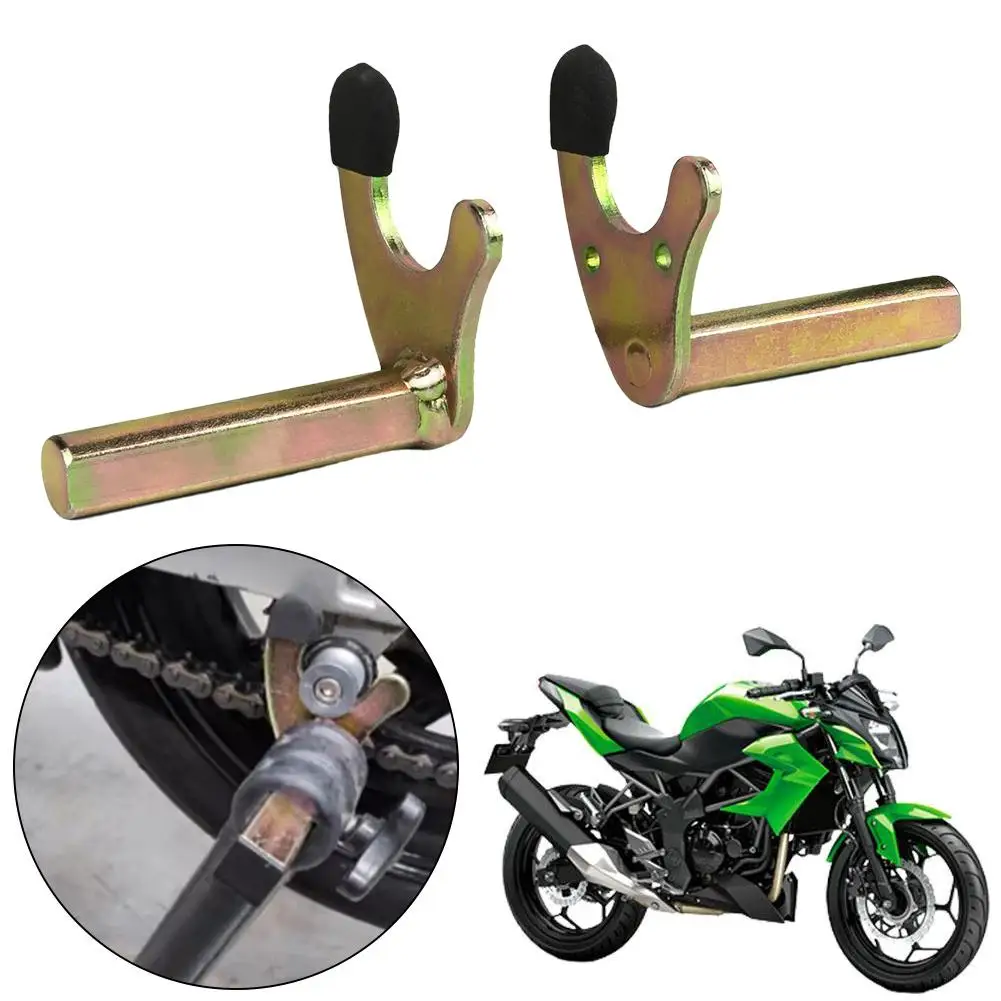 

Motorcycle Rear Stand Attachment Heavy Duty Wheel Support Stand Stand Spool Motorcycle Lift Frame Hooks Swingarm Paddock W4W6