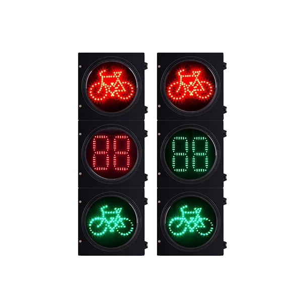 دراجة بدوره ضوء إشارة أحمر أصفر أخضر LED إشارة المرور للبيع