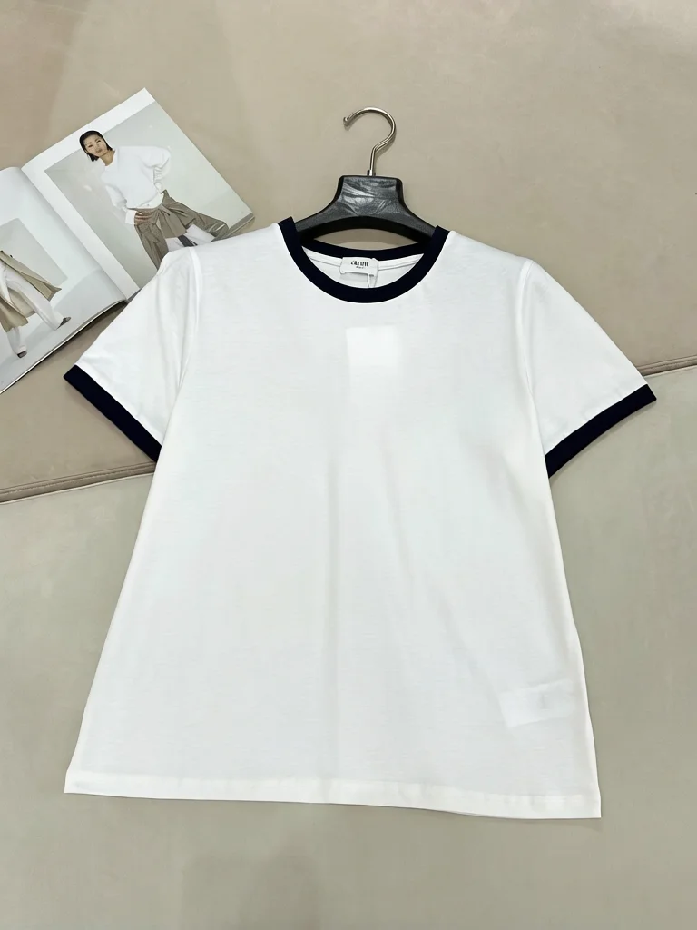 

Fashionable Loose Ladies Cotton Short Sleeve T-Shirt New Arrival High-End Comfortable Women's Top