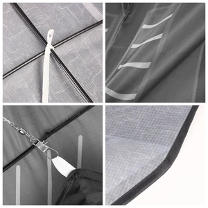 Yongjian 2m Fluggesellschaft Kite Delta Kite geeignet für Outdoor Camp mit großen erwachsenen Drachen am Strand 6 Hauptverkaufspipa -Flugzeug - №6