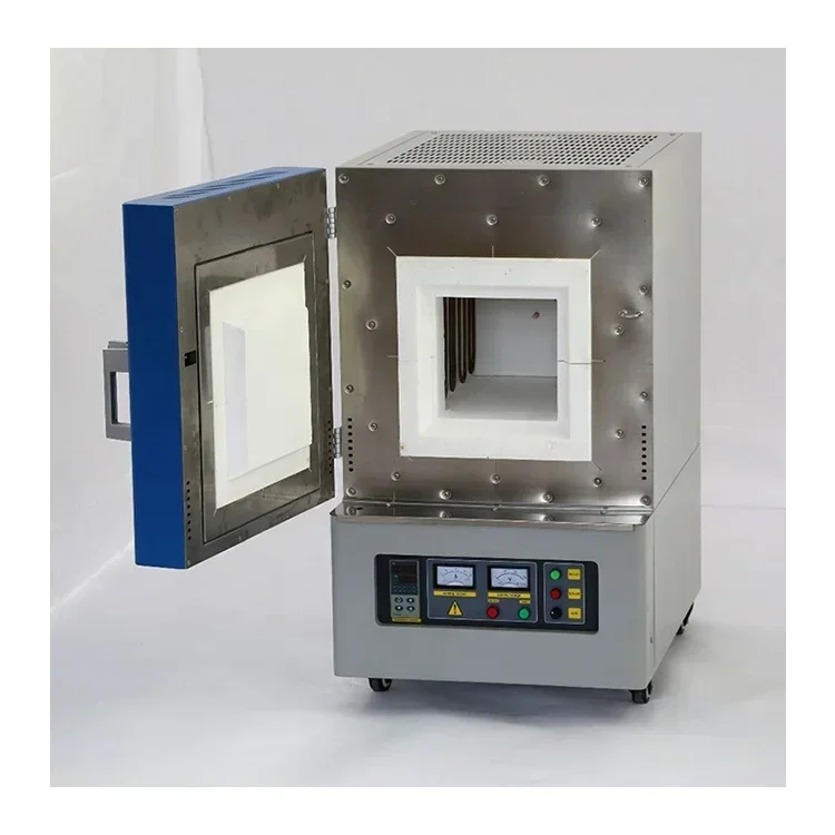 

LIYI Heat Treatment Furnace Sale Mini Electric Digital Thermometer Muffle 1400 Degree High Temperature Furnace