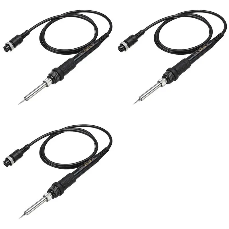 ABUH-3X Soldering Iron Handle For Yihua 936 936A 937D 8786D 852 852D Solder Stations 50W High Temperature Welding