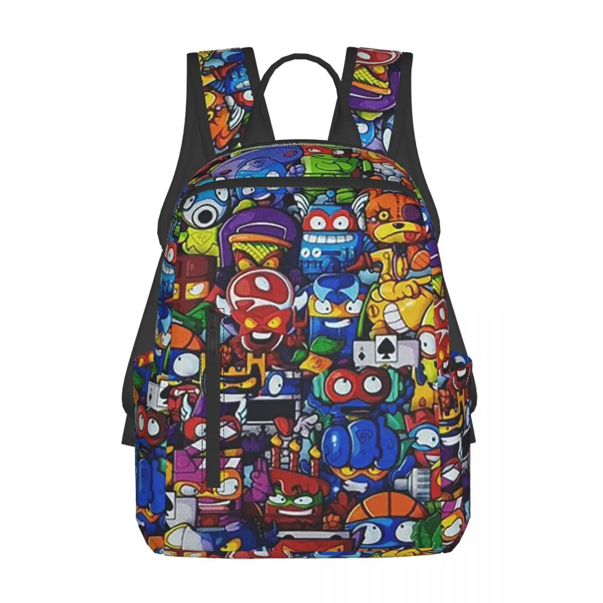 

New Super Zings Cartoon Game Superzings Backpack Daypack Children BookBag School Bag Shoulder Bags for Men Women