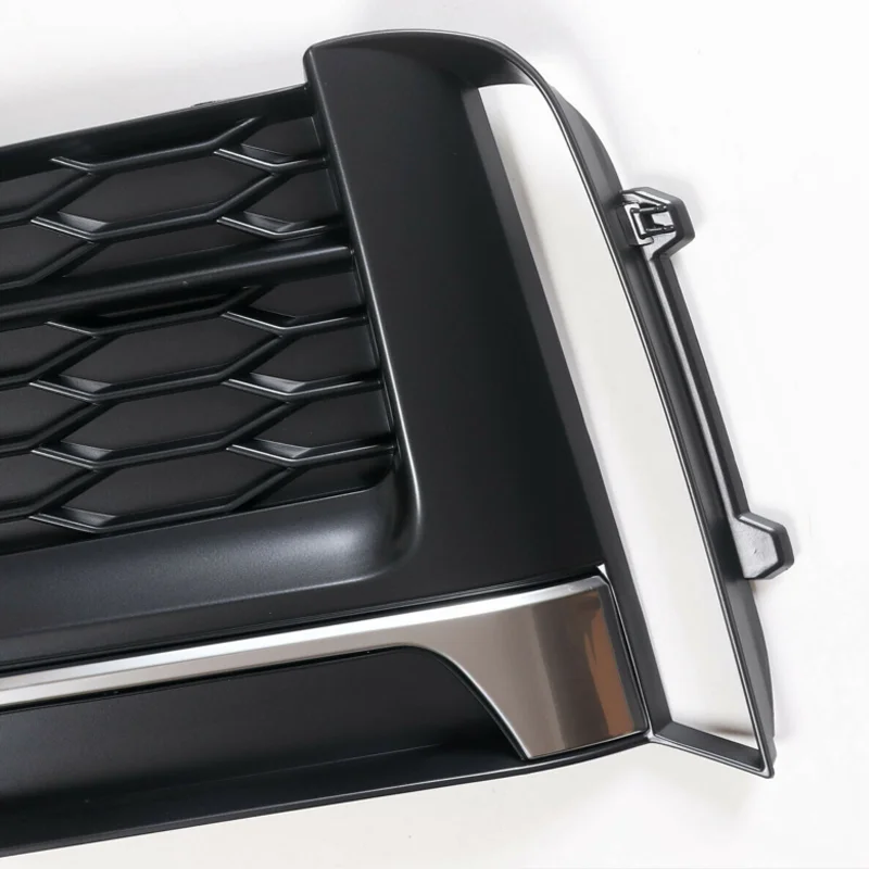 DECHO For Audi A5 Sport S5 Sline 2017 2018 2019 Auto Front Bumper Fog Light Grille Grill Cover 8W6807681F 8W6807682F