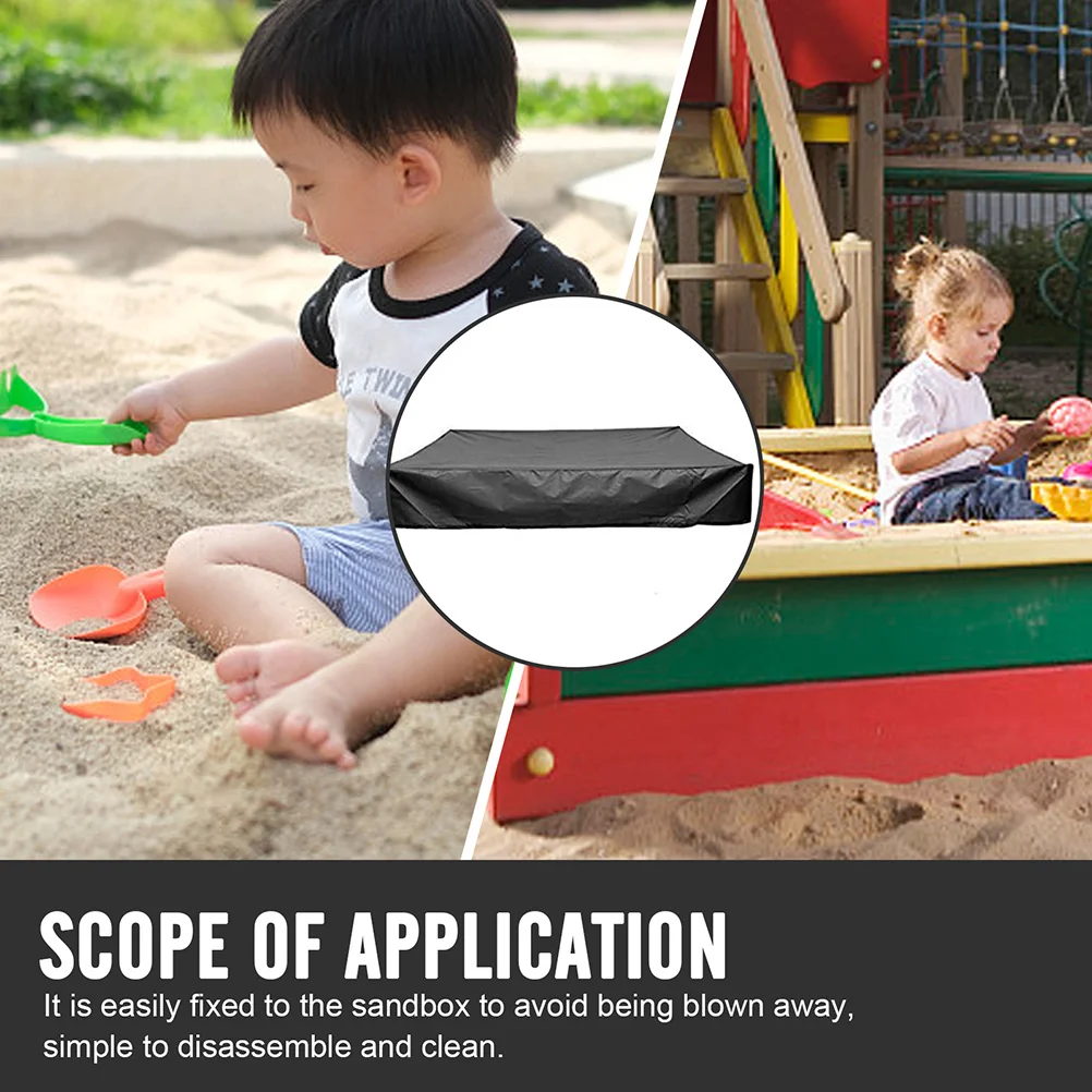 

1pc Cover Waterproof Oxford Cloth Sandbox Protection Cover Uv Resistant Dust Proof Weatherproof Garden Kids Playground