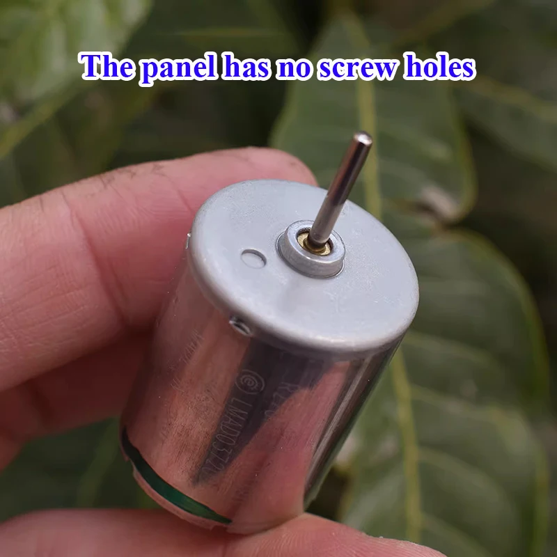 RF-370CB R276F-CT-09380 6-Pole Rotor Mini 370 DC Electric Motor 12V 13.5V 18V 3700RPM Low Speed Silent Micro 24mm for Remote Con