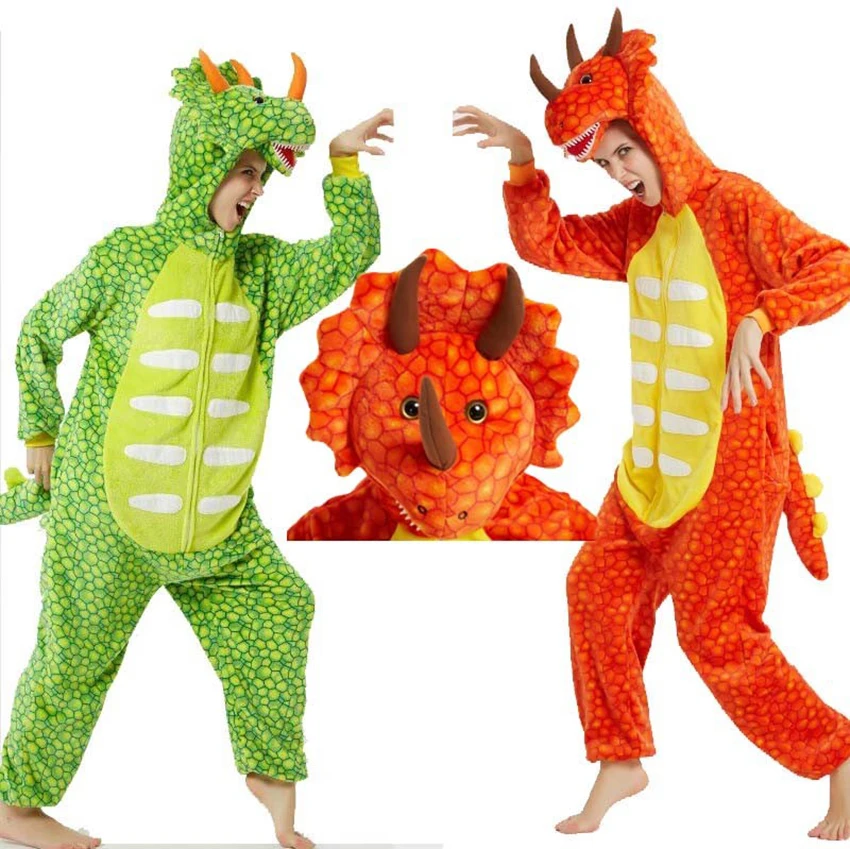 

New adult children Jurassic Triceratops costume Halloween monster dinosaur cos costume masquerade party stage costume