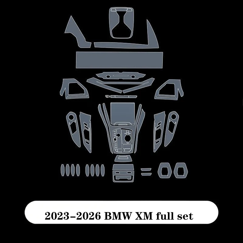For 23-26 BMW XM full interior film car screen center console navigation film car sticker paint protection film modification