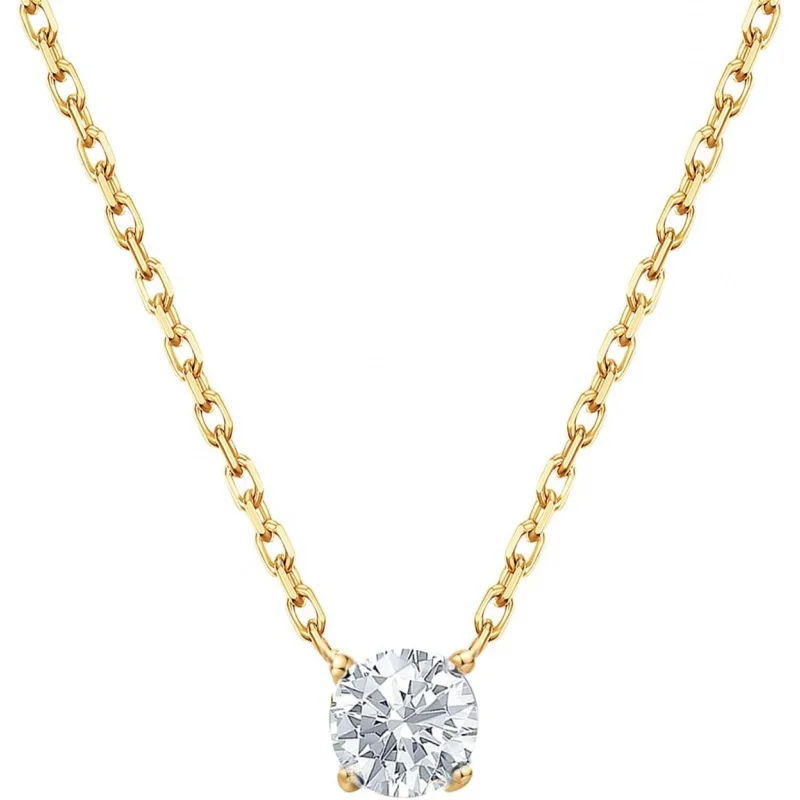 

Cubic zirconia necklace layered necklace for women sterling silver dainty gold necklaces for women Pendant Necklace necklaces