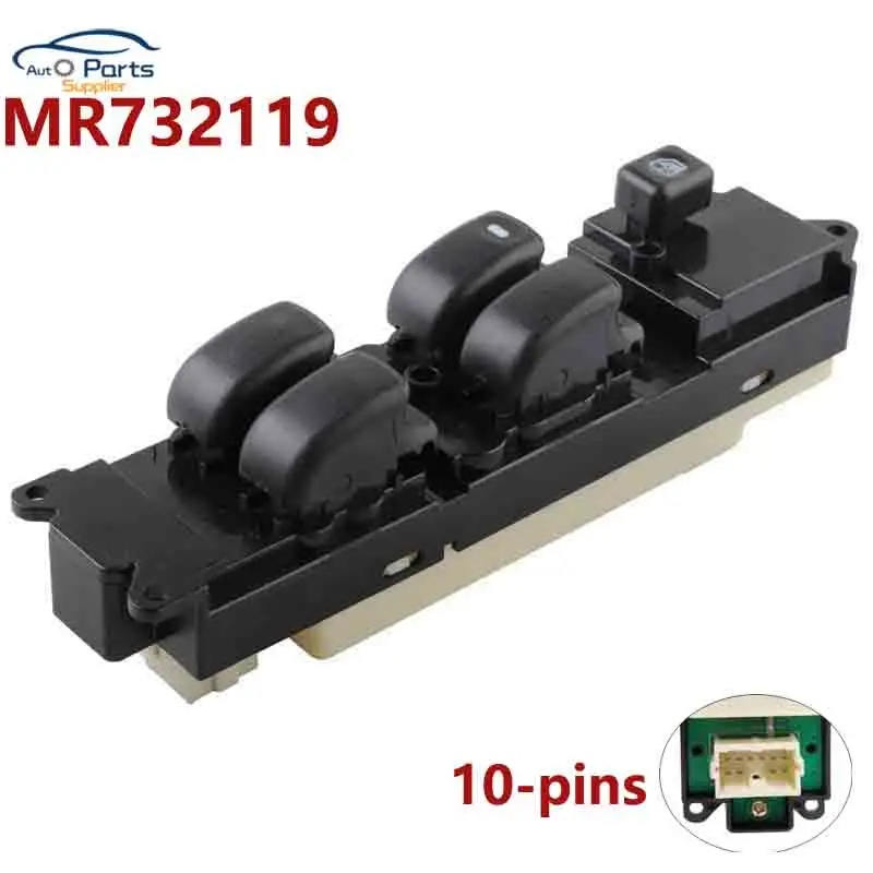 New MR732119 Power Window Master Switch for Mitsubishi L200 Europe K74T K64T General K62T