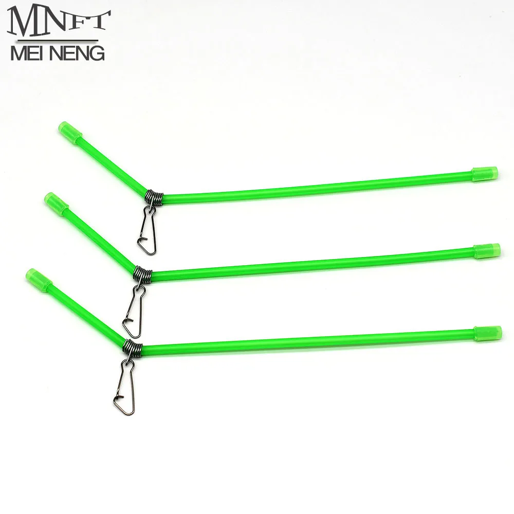 MNFT 6Pcs Bent Anti Tangle Booms Feeder Weight Sinker Sleeves Carp Pike Coarse Fishing