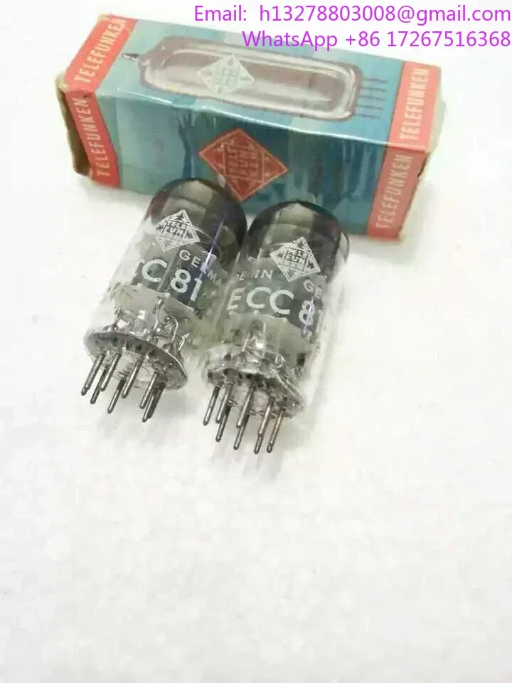 

The new Telefunken ECC81 tube is a diamond-shaped bottom of the American ECC801S 12AT7 6201 5965