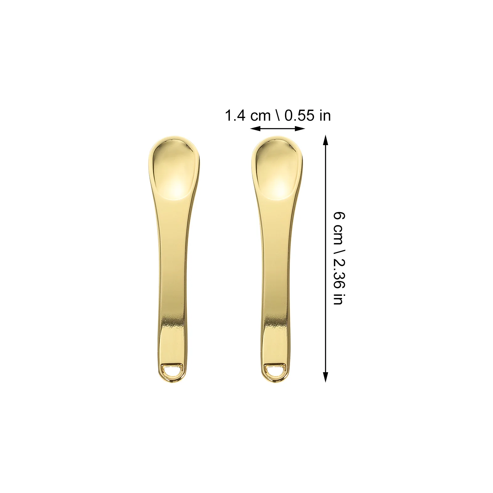 5 قطعة مستحضرات التجميل مغرفة ملعقة كريم عين ماكياج اختيار عصا المحمولة قناع الوجه الصغير أداة دائم العناية بالبشرة الجمال العملي ملعقة #6
