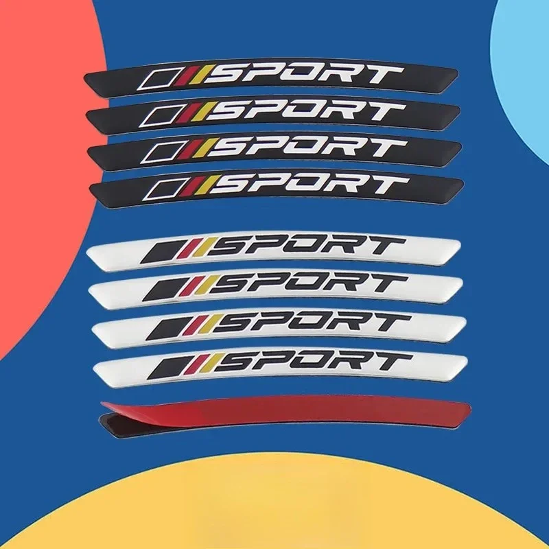 4x Aluminium LIMITED EDITION Emblem Car Wheel Hub Stickers Decal Tire Rim Decorative Strips Auto Exterior Universal Accessories